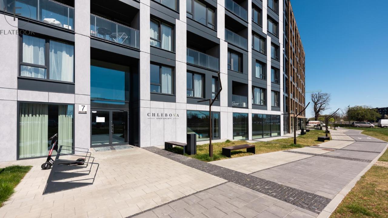 Flatbook - City Center Apartments Chlebova With Gym Gdańsk Kültér fotó