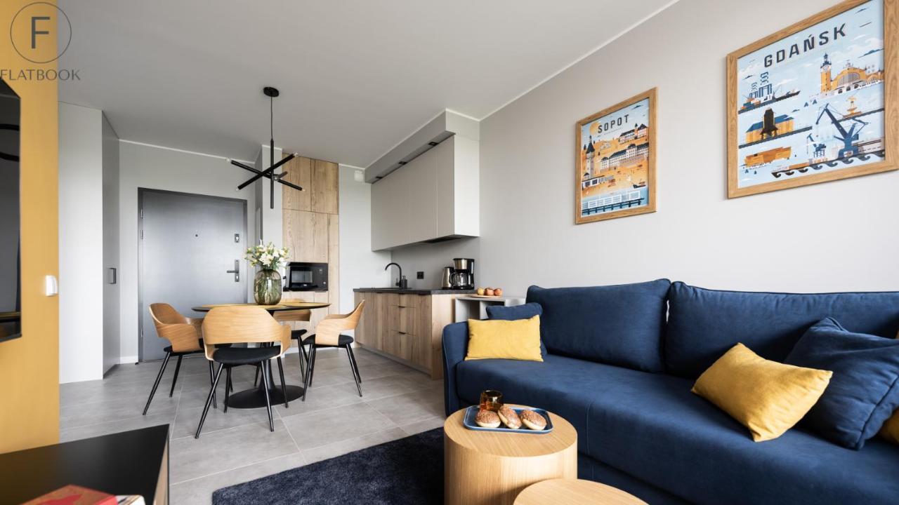 Flatbook - City Center Apartments Chlebova With Gym Gdańsk Kültér fotó