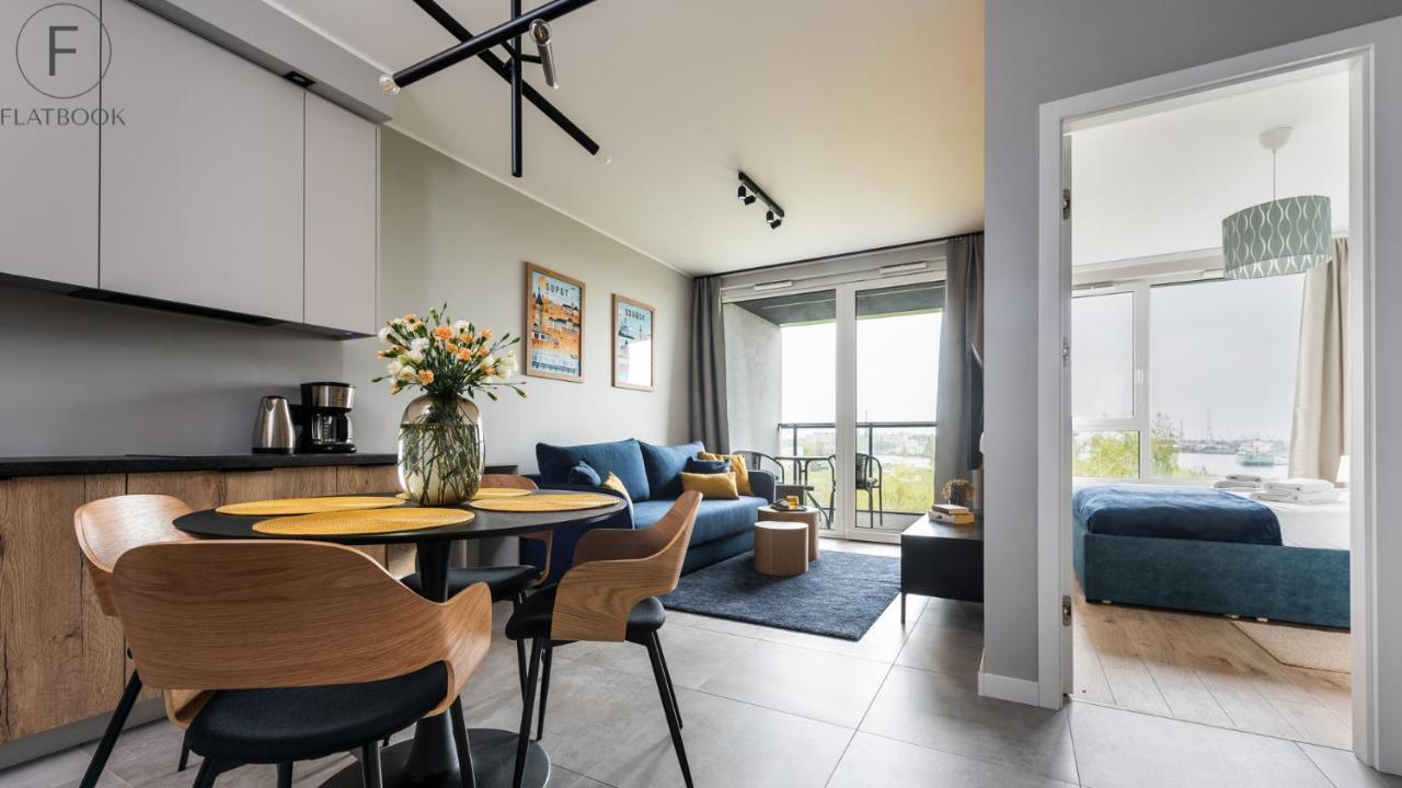 Flatbook - City Center Apartments Chlebova With Gym Gdańsk Kültér fotó